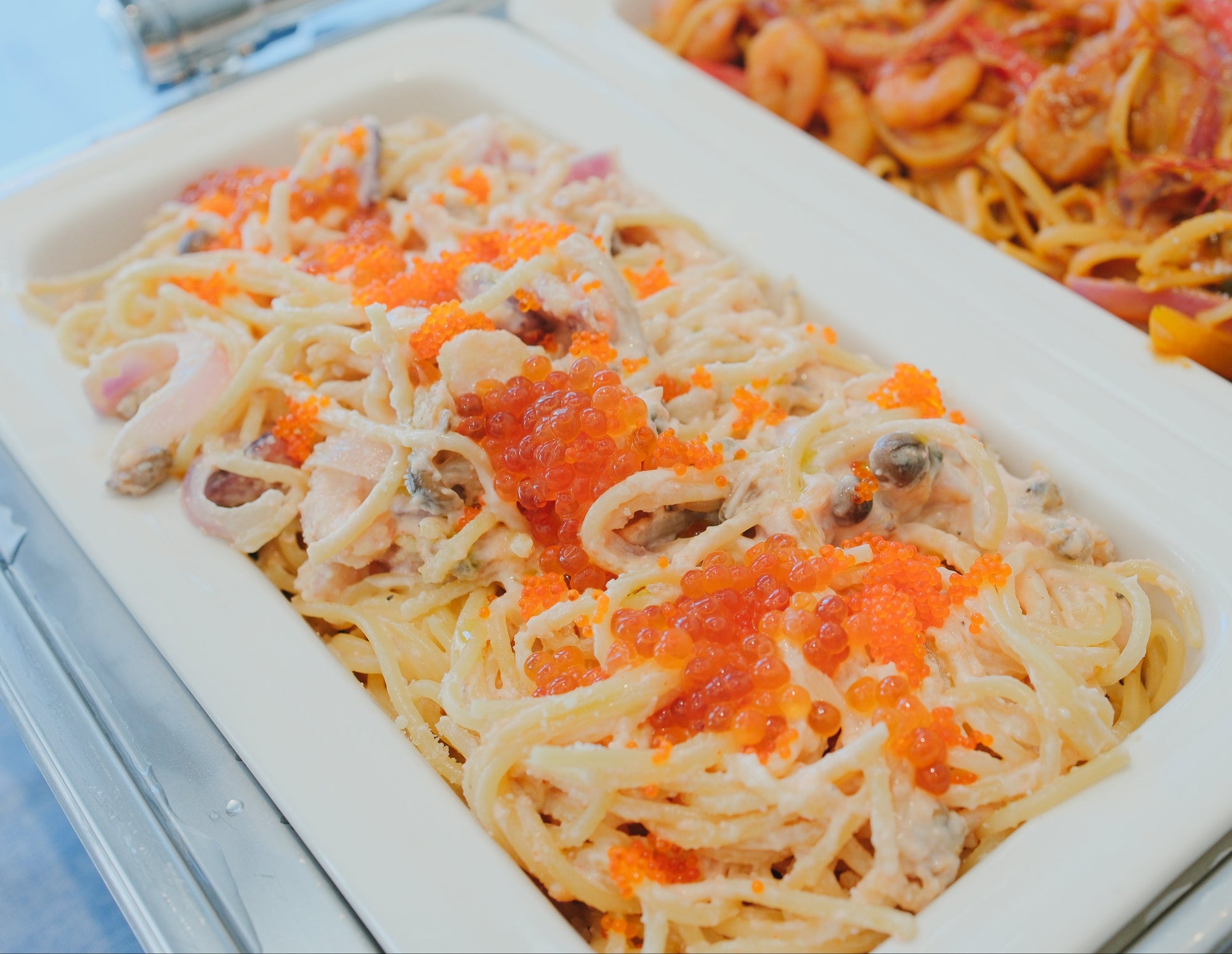 Creamy Mentaiko Spaghetti