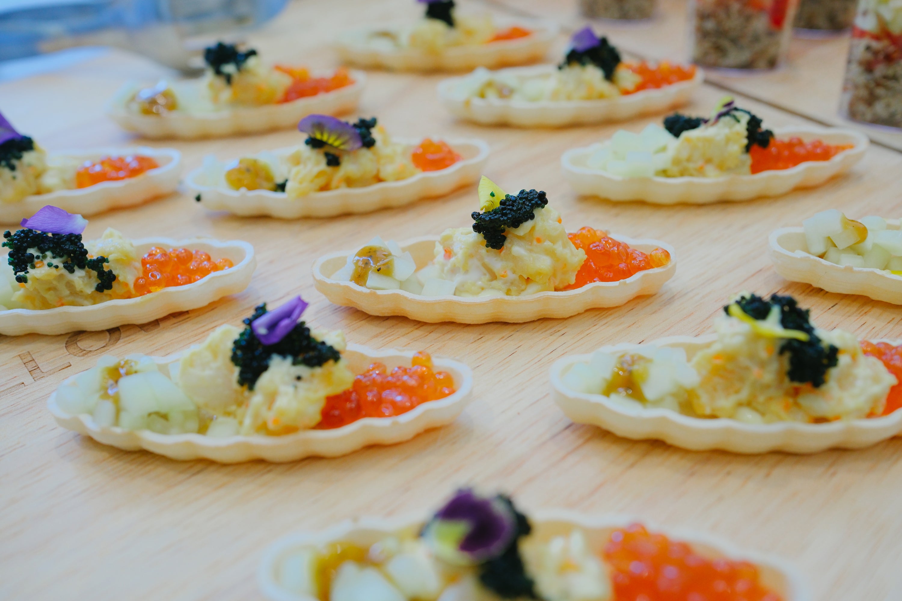 Lobster Biscuit w/ Cucumber & Mango Dressing