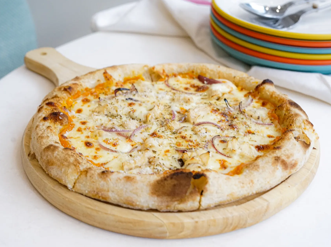 Pumpkin Chicken Pizza 10''